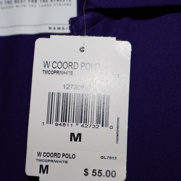 Purple Zip Polo - Picture 3 of 5
